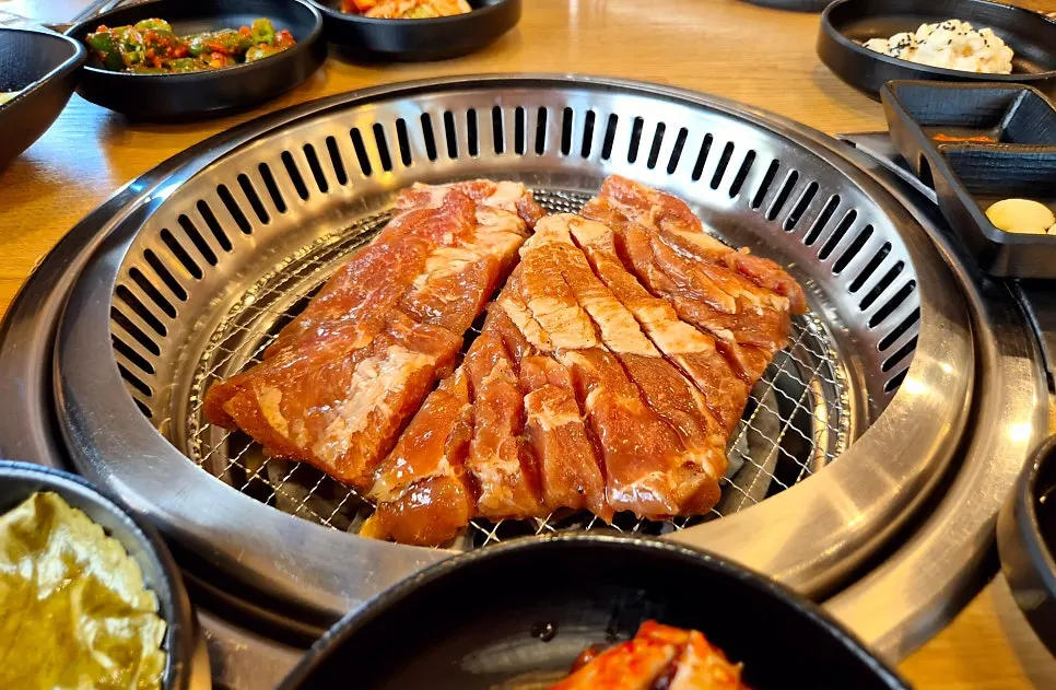 Ordered domestic pork ribs