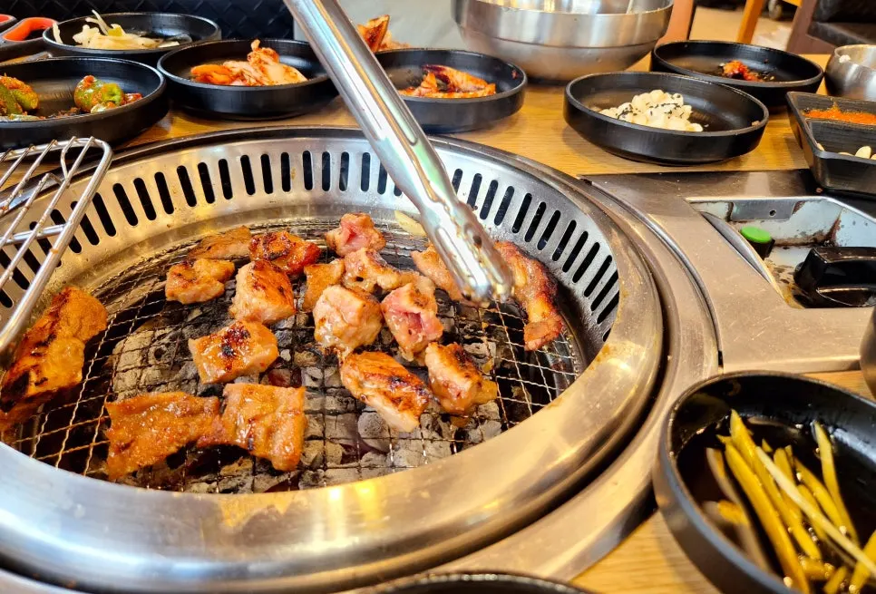Guide to Jeongwon Galbi's lunch-special set menu