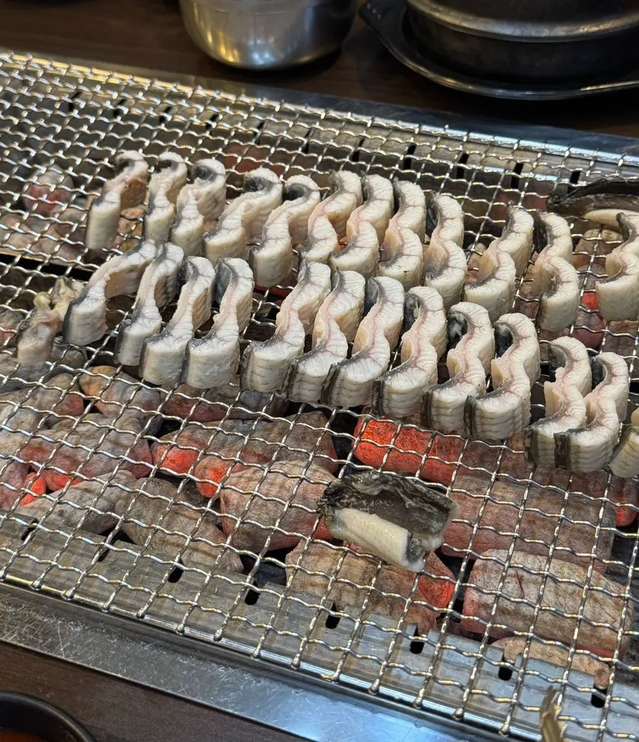 The ordered 1,118g of freshwater eel