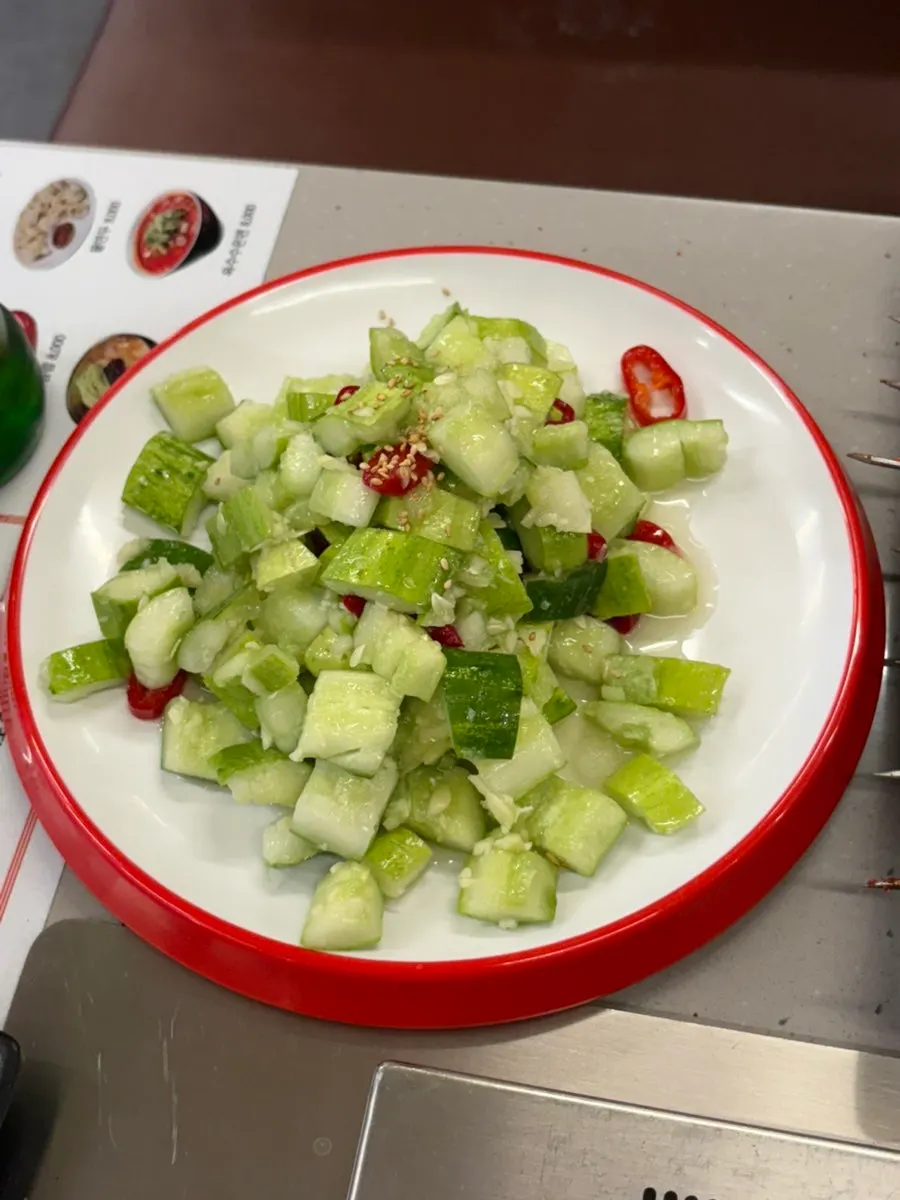 A side dish that cuts through the richness