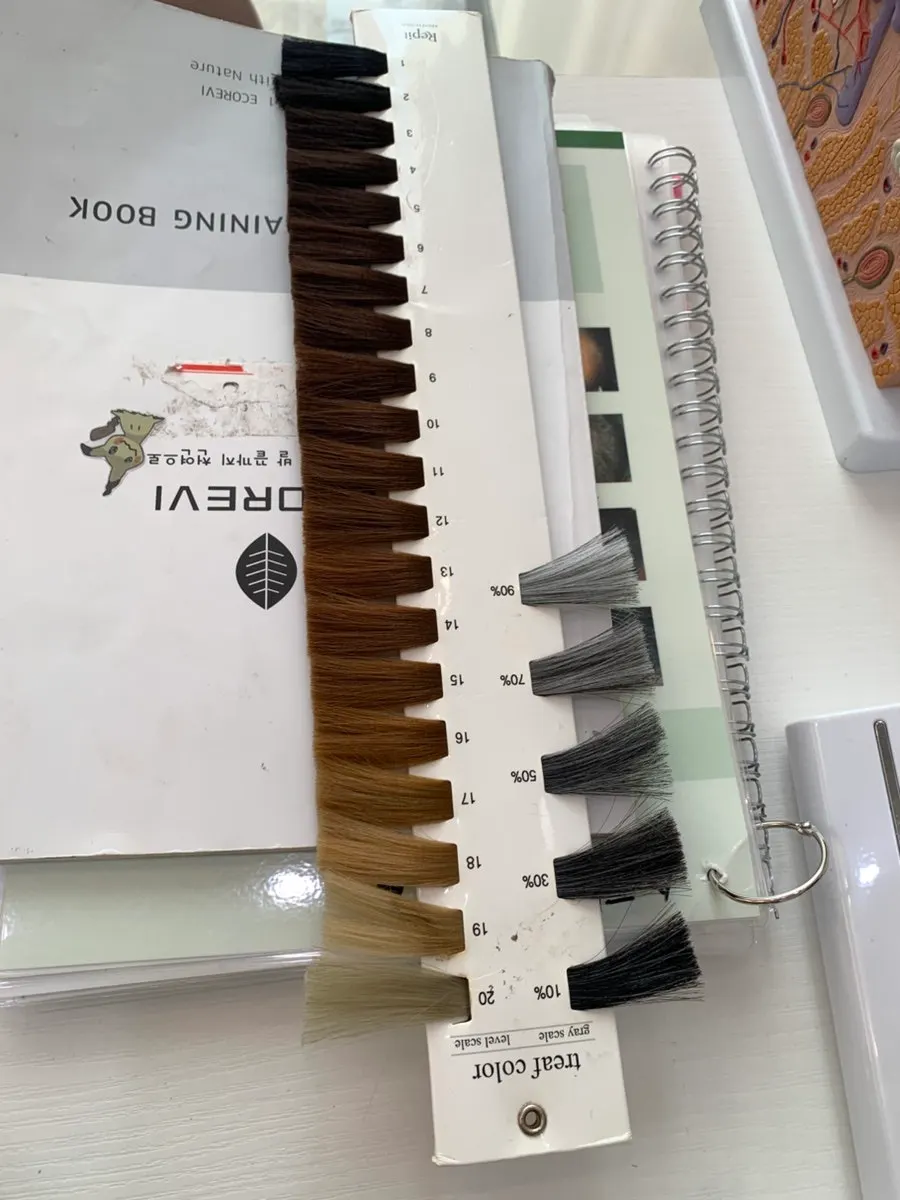 Receiving a scalp care consultation