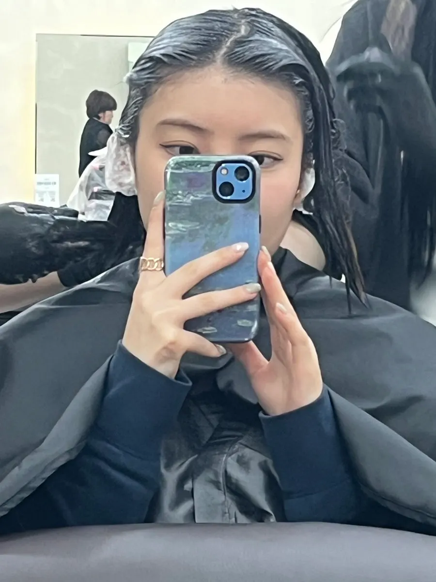 매트브라운 염모제 도포 시작