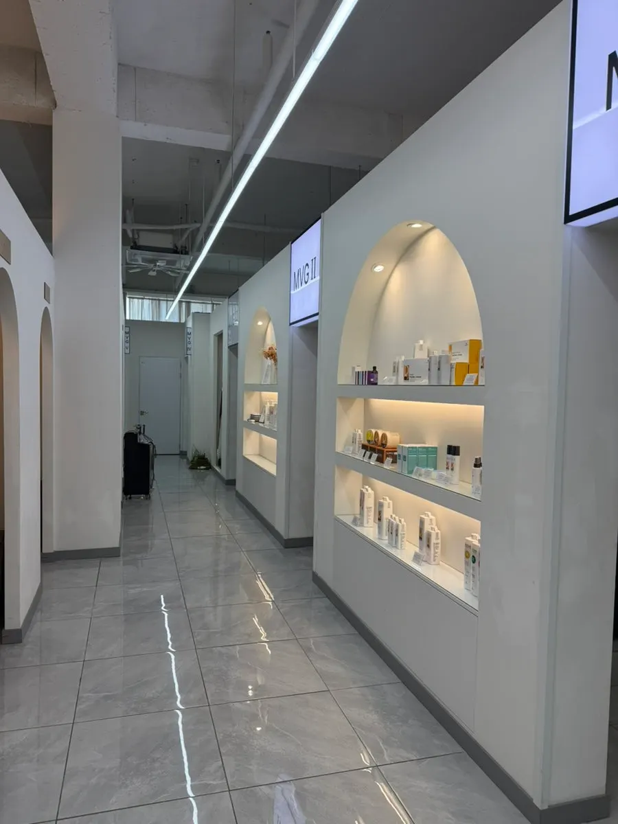 Interior of Eco Revi Hair & Spa Gwangju Hanam Branch