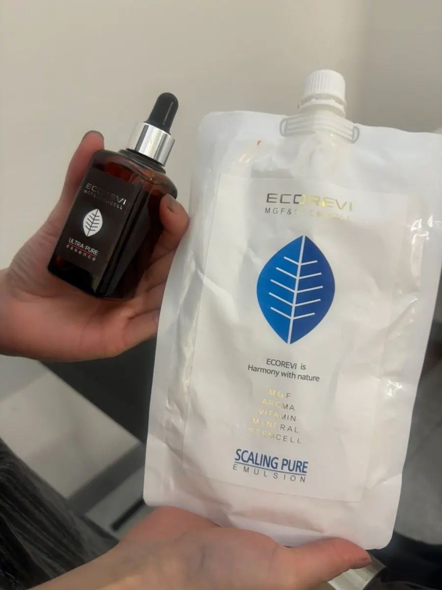 Preparations before starting hair loss care
