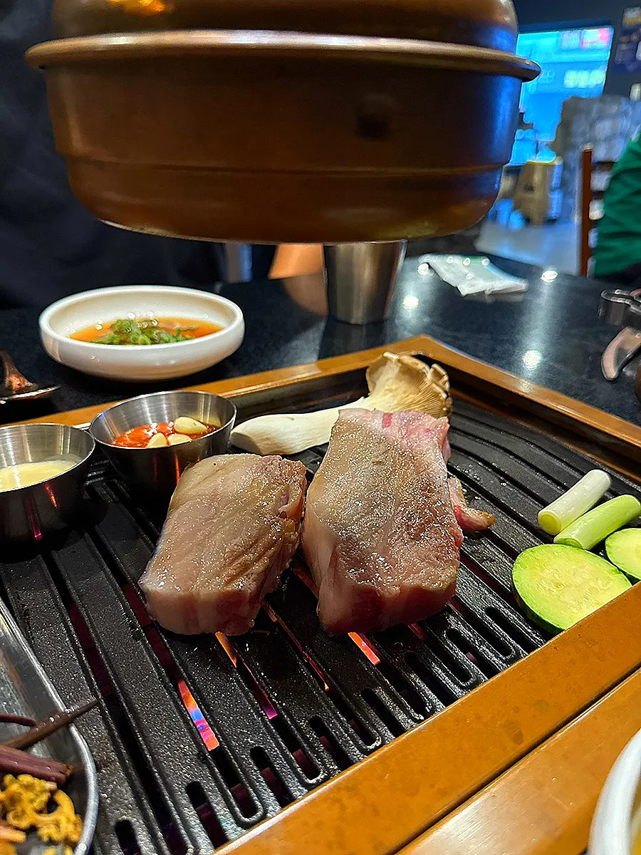 Deeply flavorful aged pork