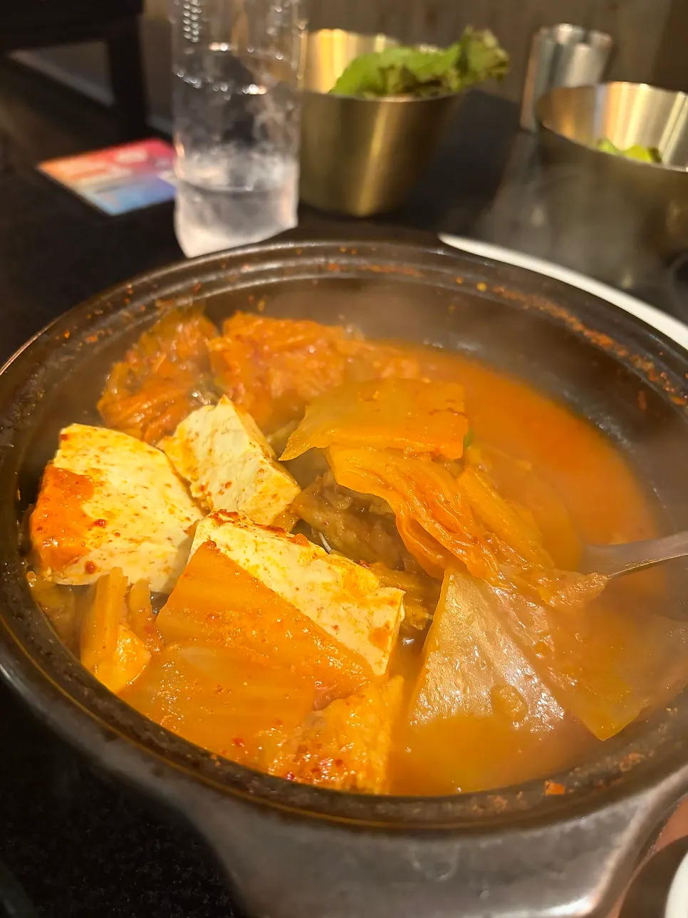 삼겹살과 돼지갈비 주문