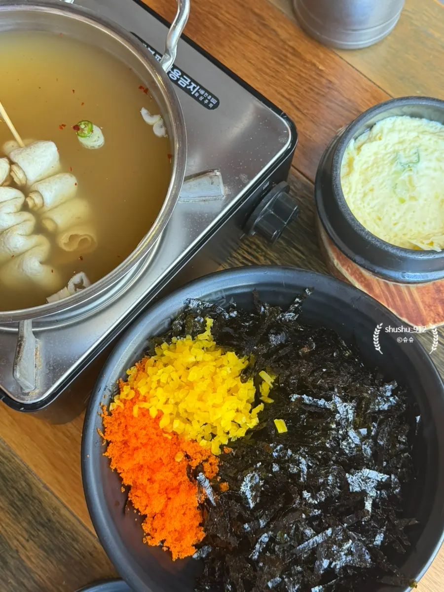 Jokbal side dish selection
