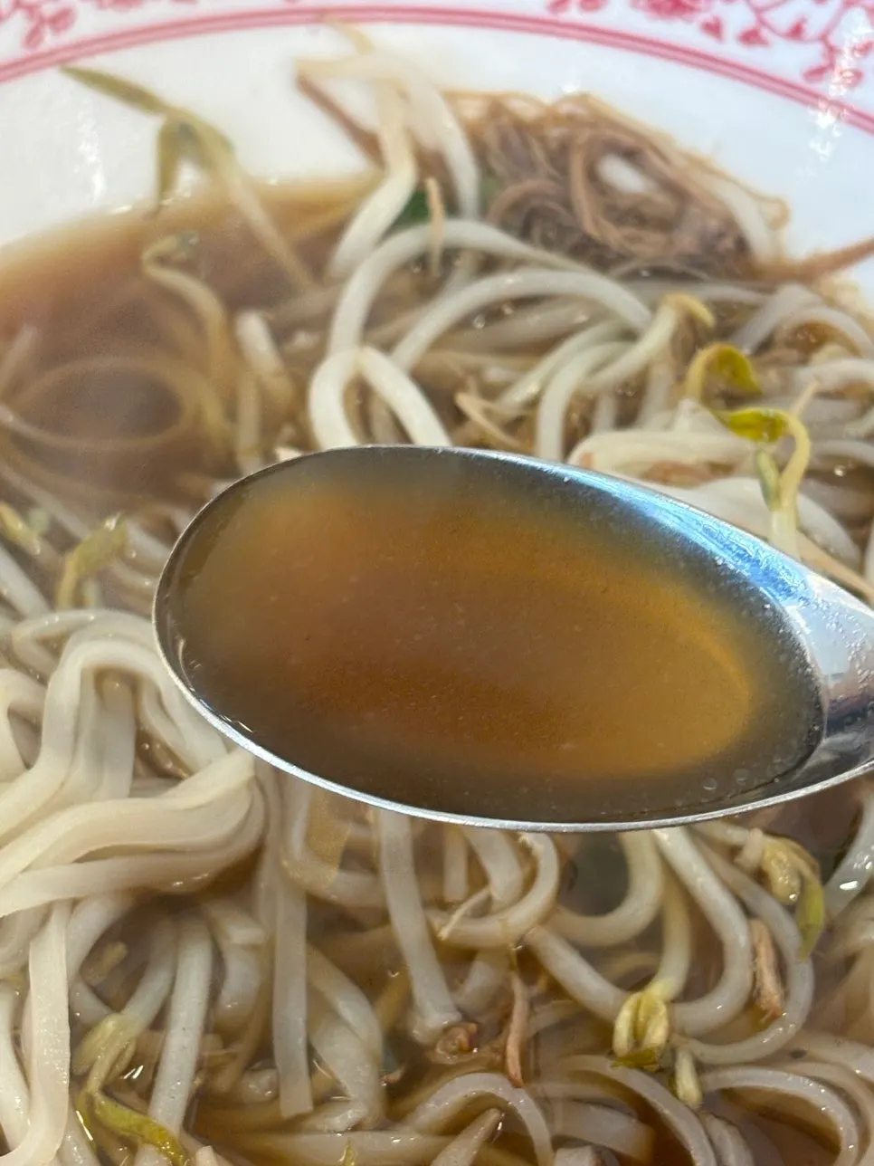 Pho with brisket and beef belly