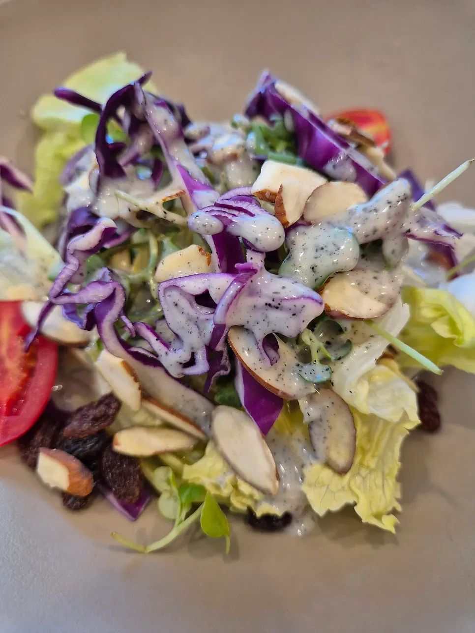 Side dishes served alongside the course