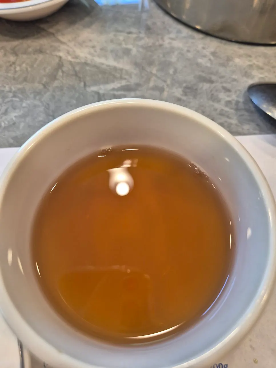 Sujeonggwa served for dessert