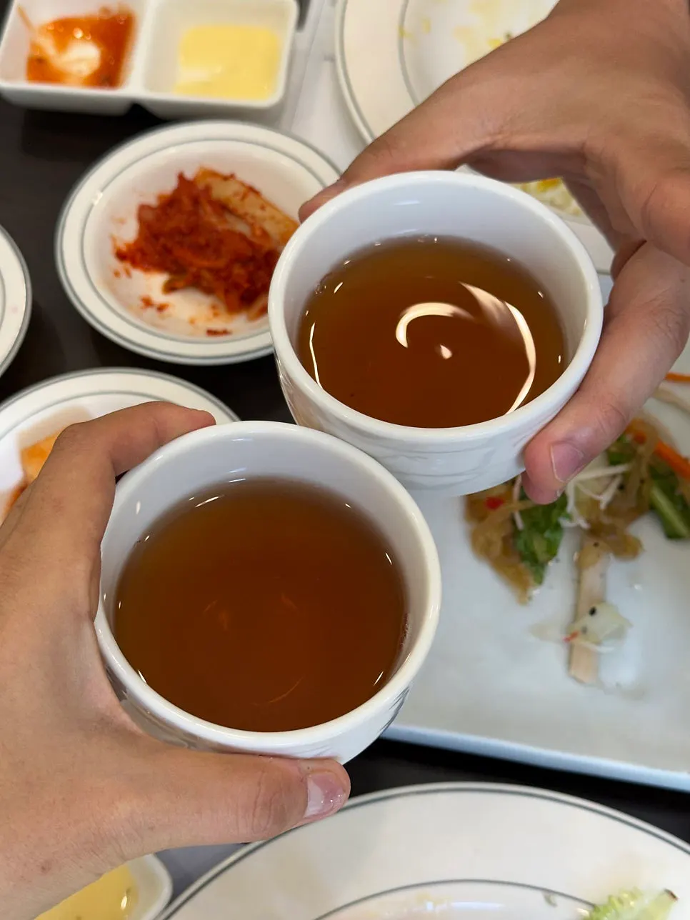 직접 만든 수정과 디저트