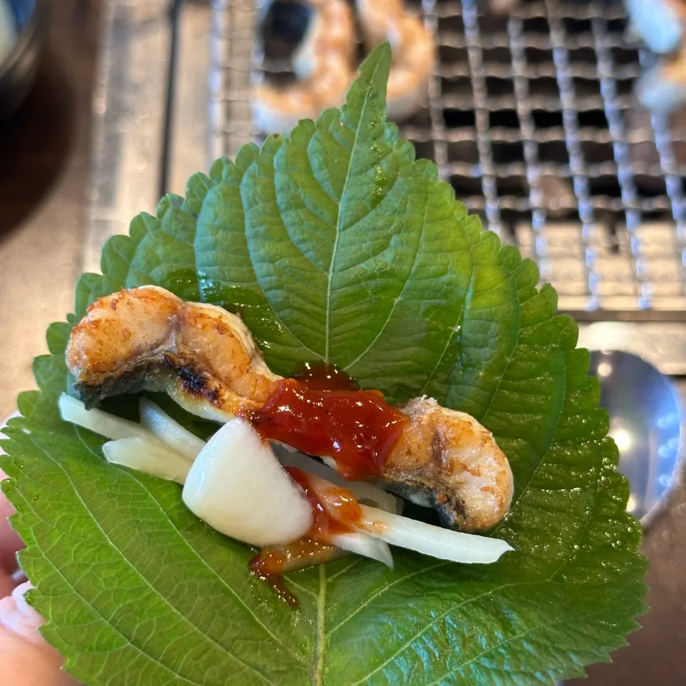 데리야끼 소스와 매운소스, 생강채
