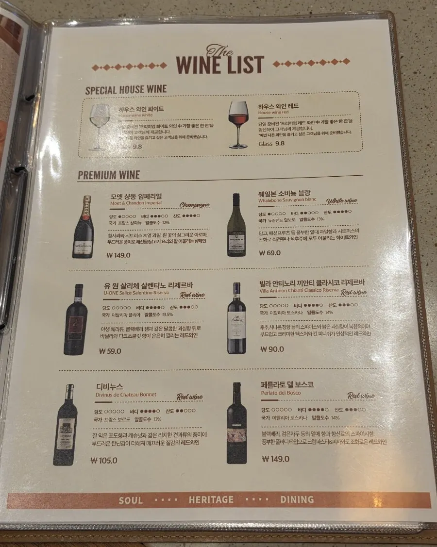 Camel Orzo's new-menu information page