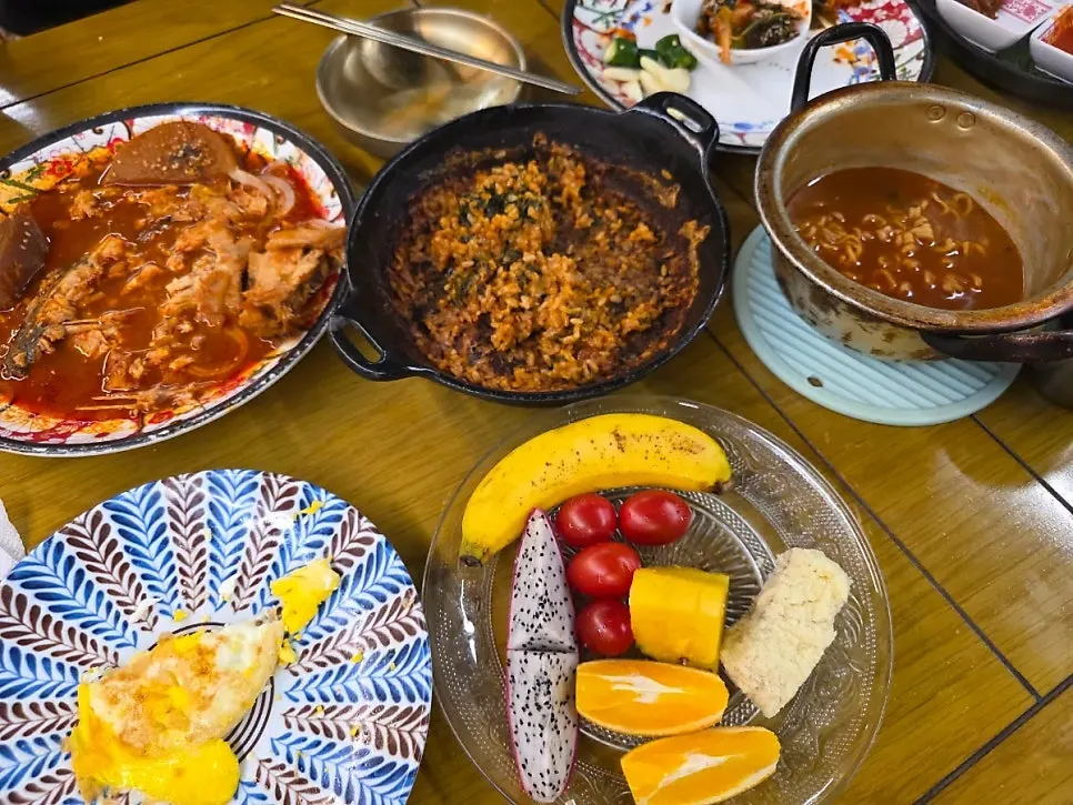 미식가 이모카세 한상차림 가로 컷