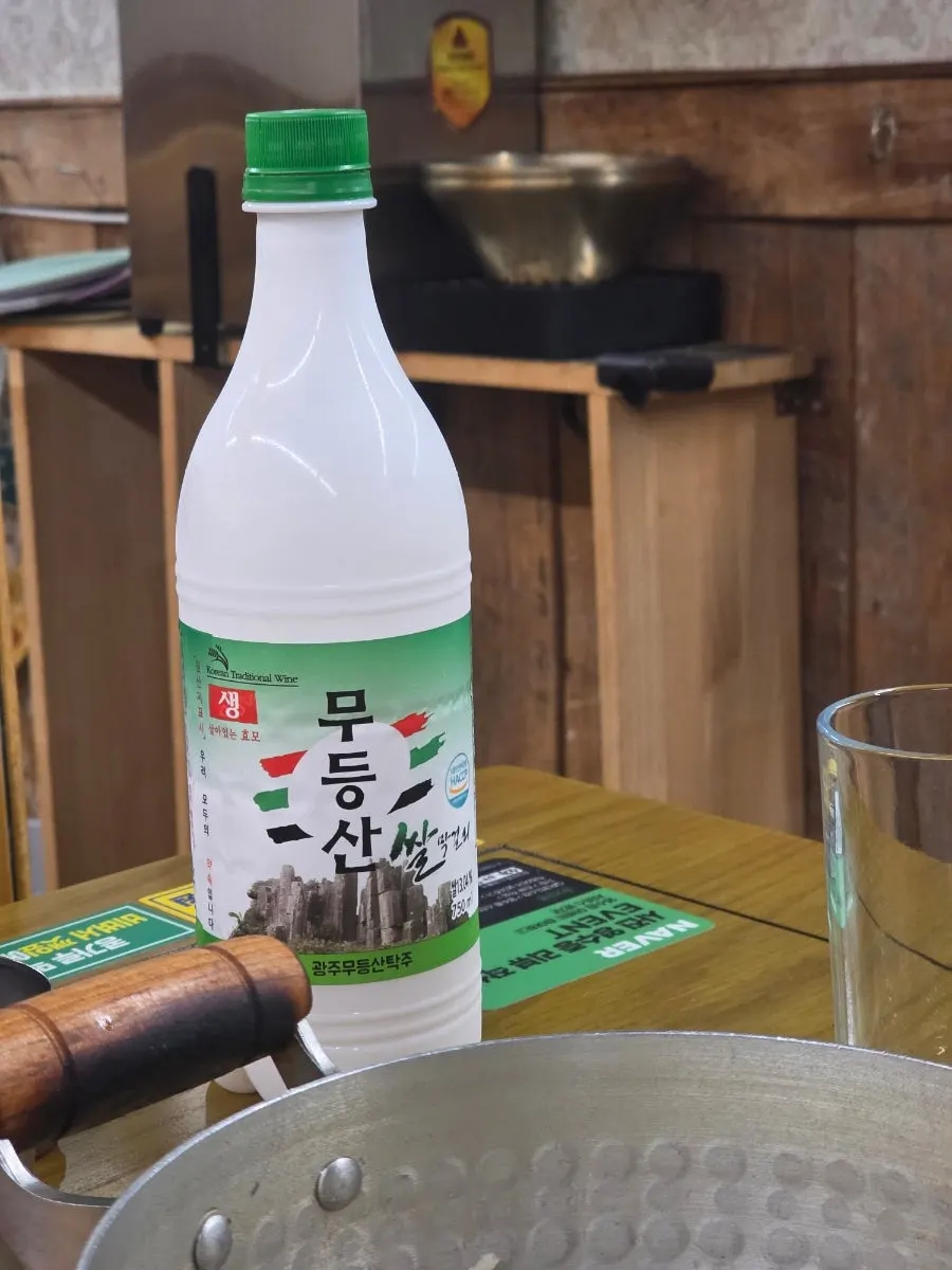 막걸리와 함께한 이모카세 술상