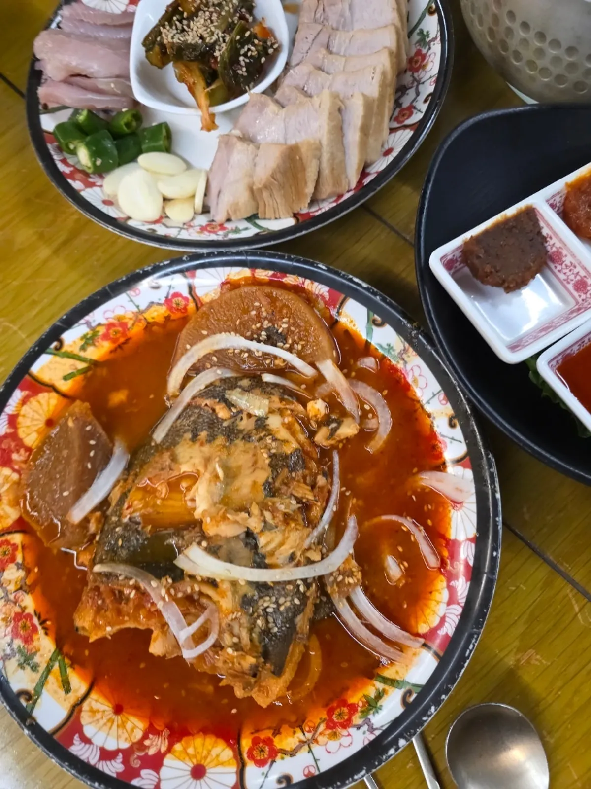 미식가 이모카세 상무본점 대표 상차림