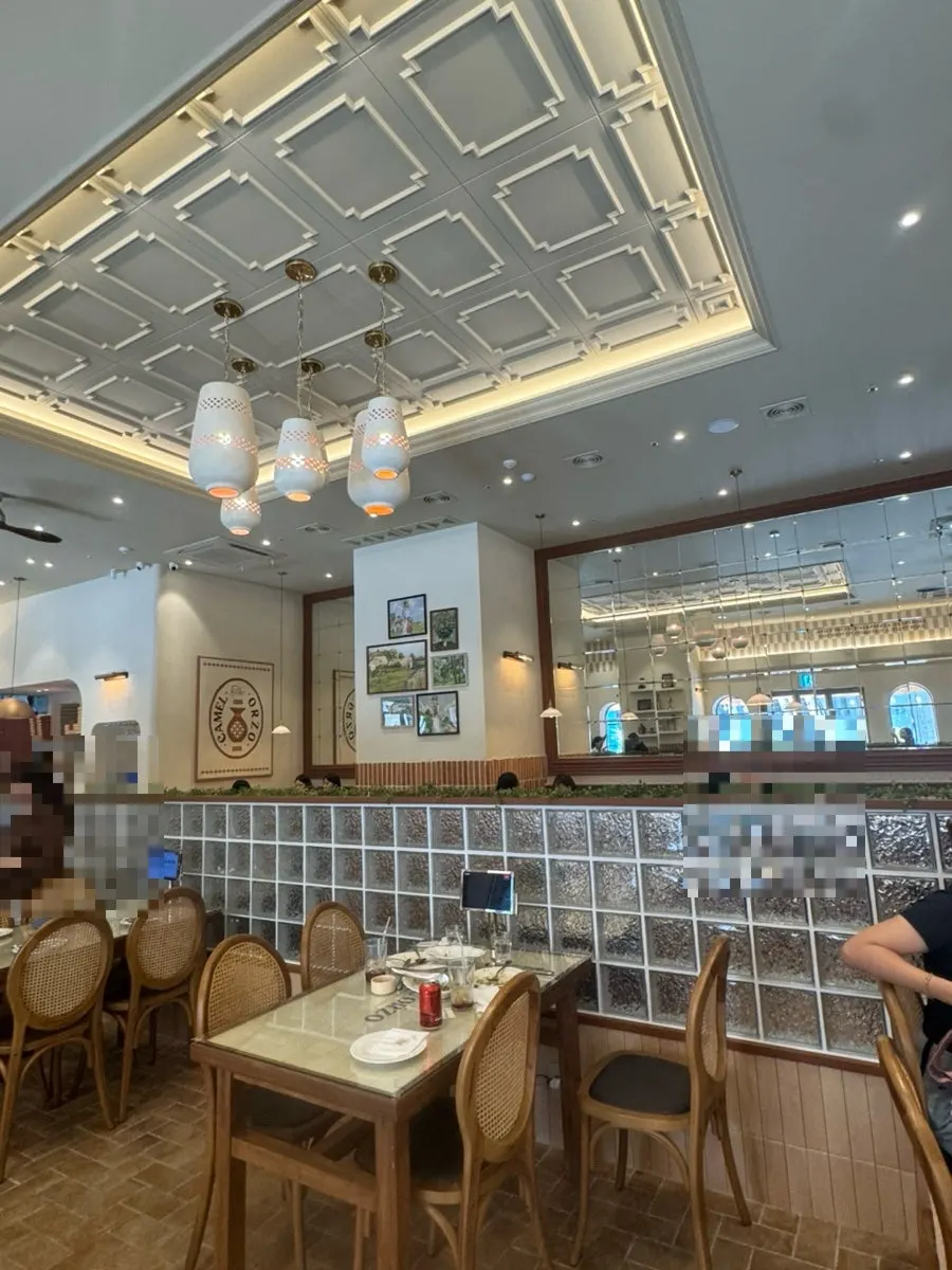 European-style atmosphere at Camel Orzo
