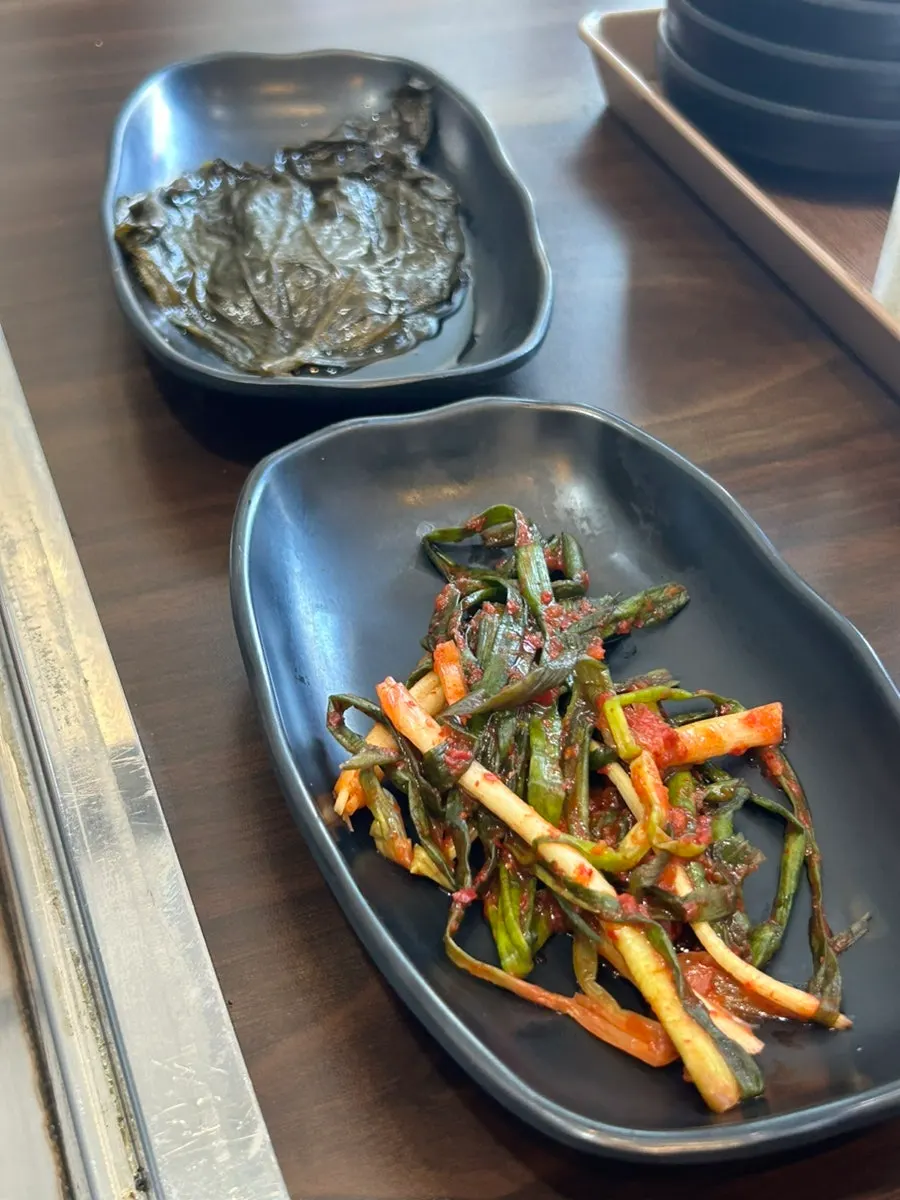 基本提供的鳗鱼搭配小菜