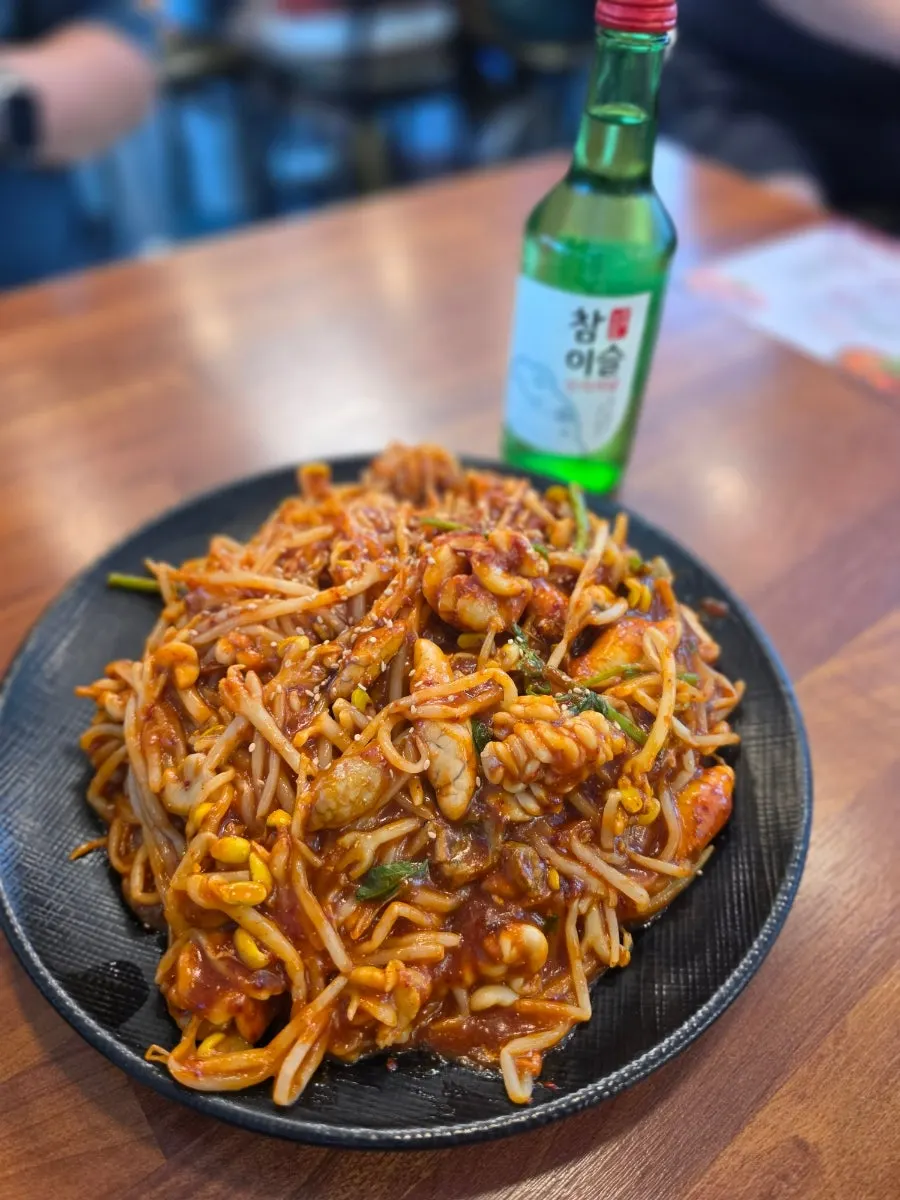 1단계 맵기로 주문한 알곤이찜 소자