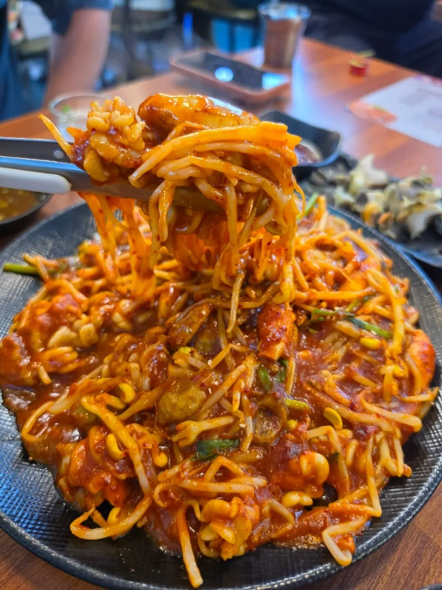 알곤이찜 속 아삭한 콩나물