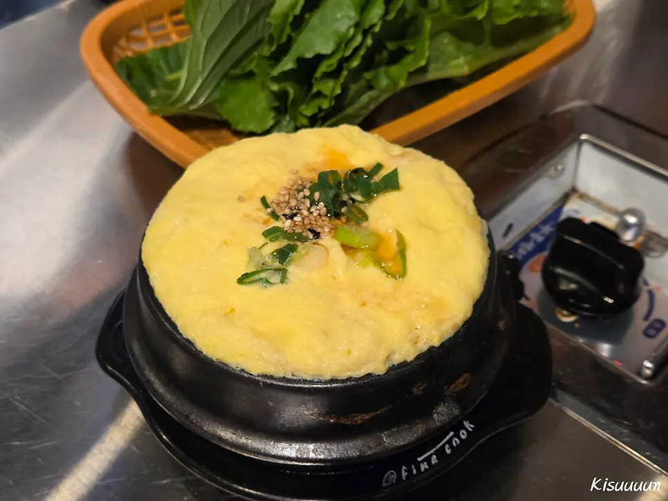 기본으로 제공되는 된장찌개