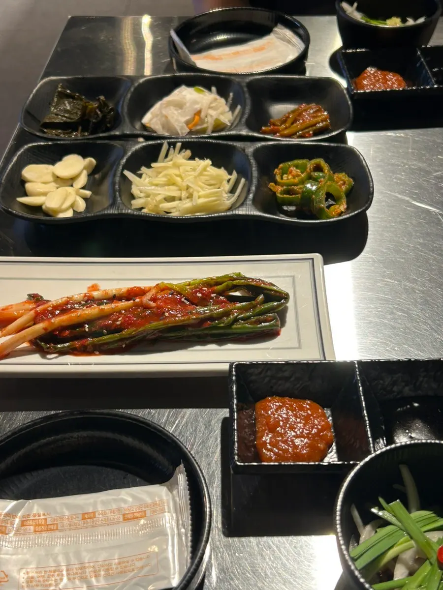 셀프바에서 가져온 전라도식 파김치