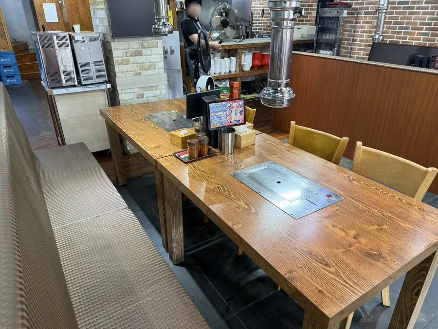 장백산양꼬치 송정본점 주차 공간