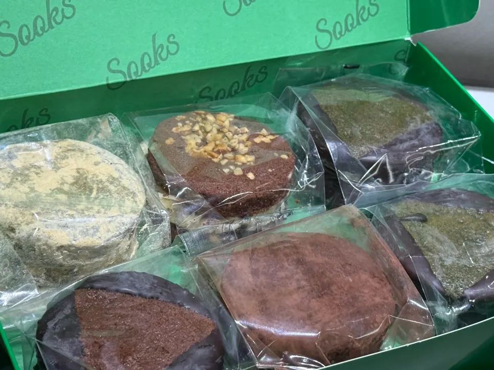 맛별 디자인이 다른 개별 포장 초코파이