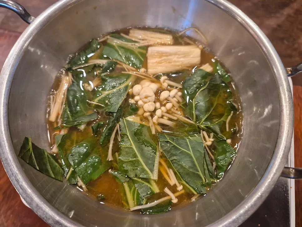 Plate of dried radish side dish