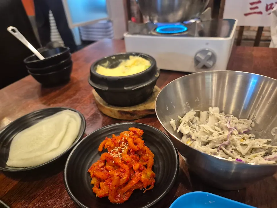 A hot bowl of spicy stew