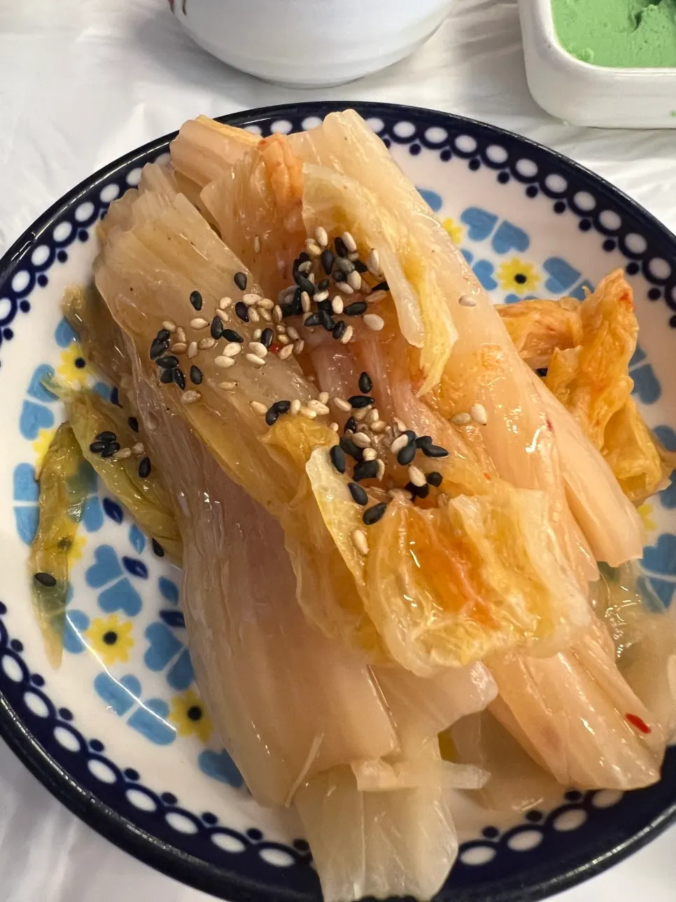 황금회포차 밑차림 샐러드