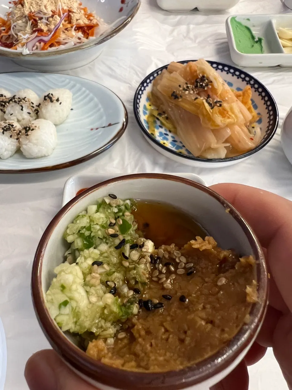 황금회포차 밑차림 김치