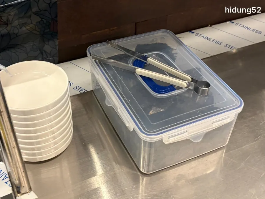 셀프 부침개 반죽과 조리 공간