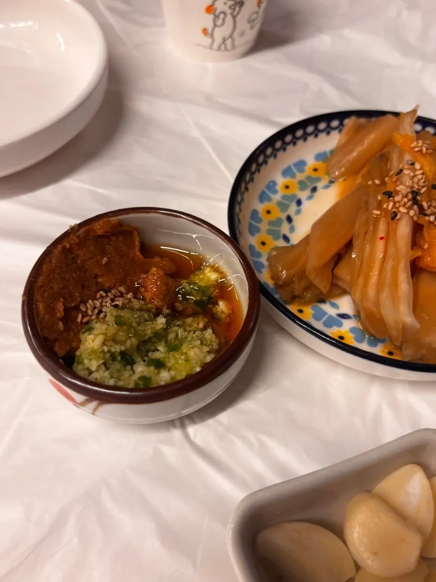 아삭한 묵은지 무침 밑반찬
