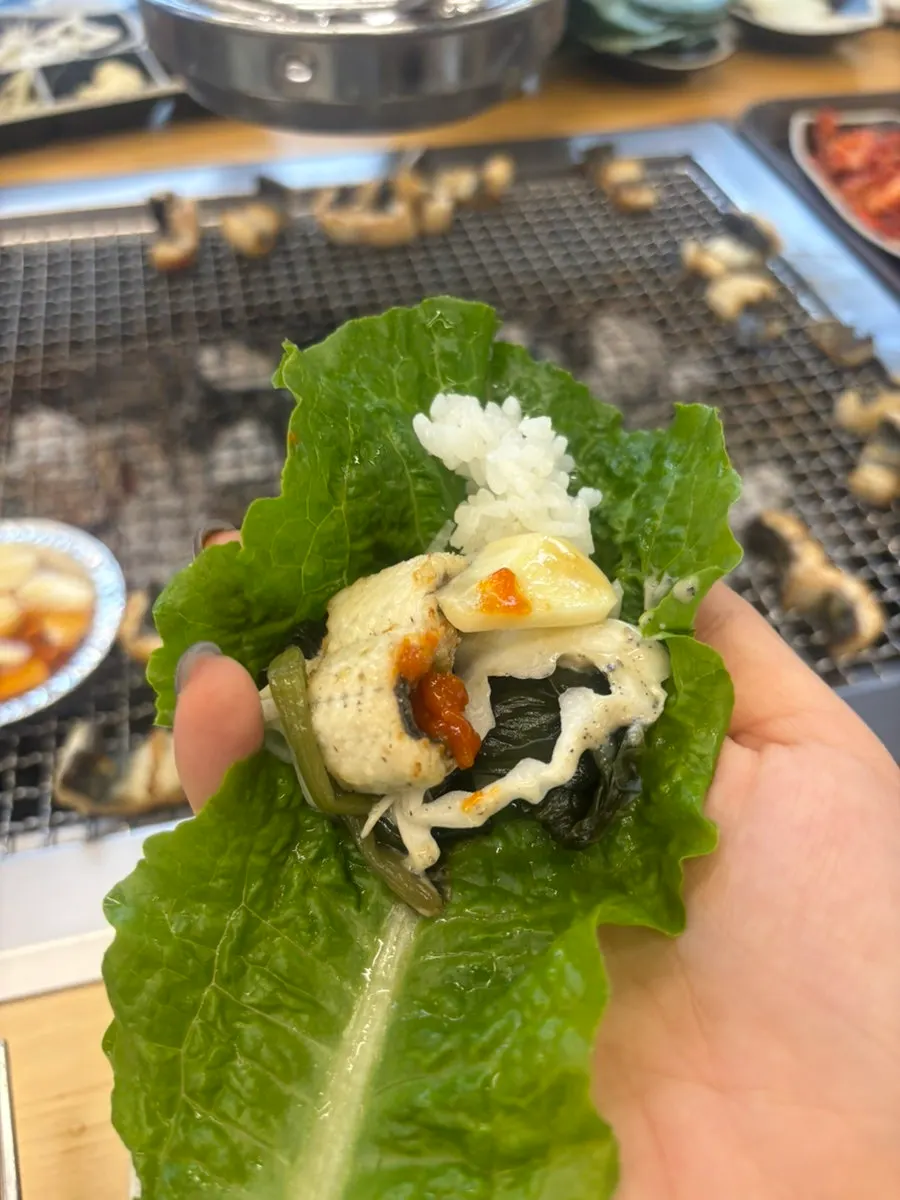 가족 모임 장어 식사