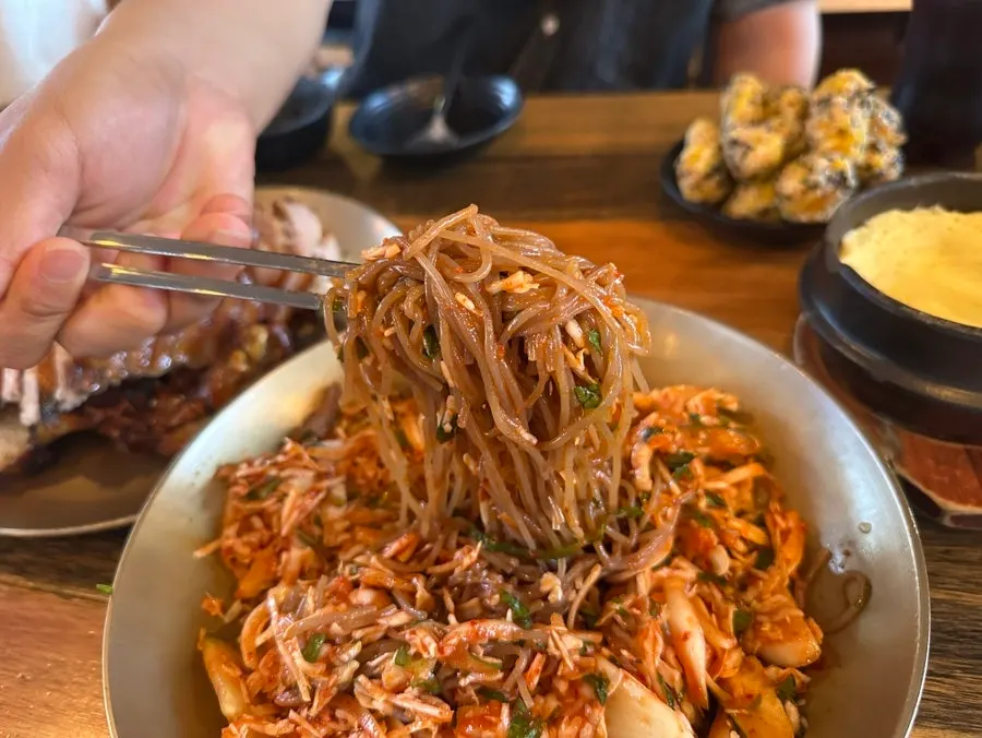 Mixed makguksu