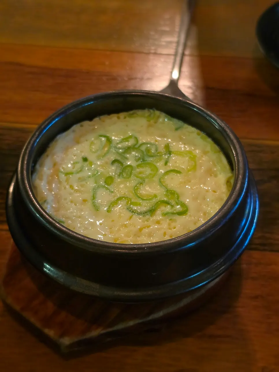 Standard eomuk tang with skewered fish cake