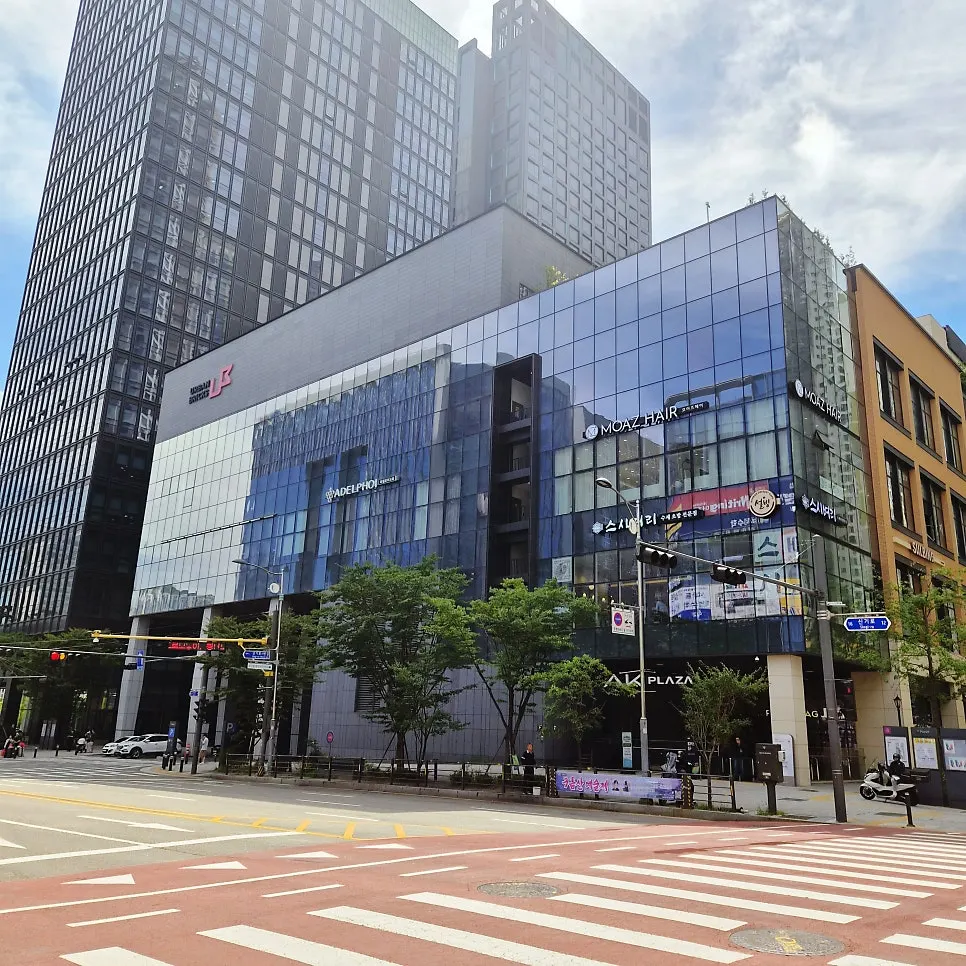 Route from Gwangmyeong Station to the restaurant