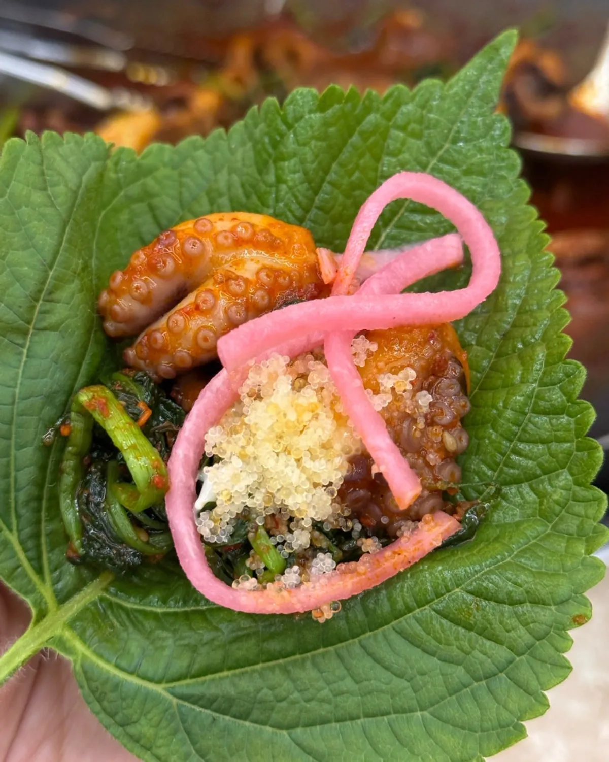 Signature hot-plate jjukkumi at Jeongipum Jjukkumi Gwangmyeong 1st Branch