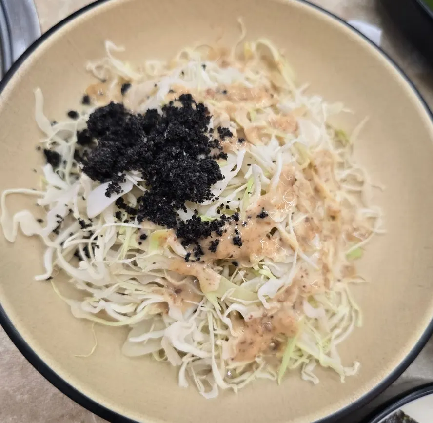 Bowl of flying fish roe side dish