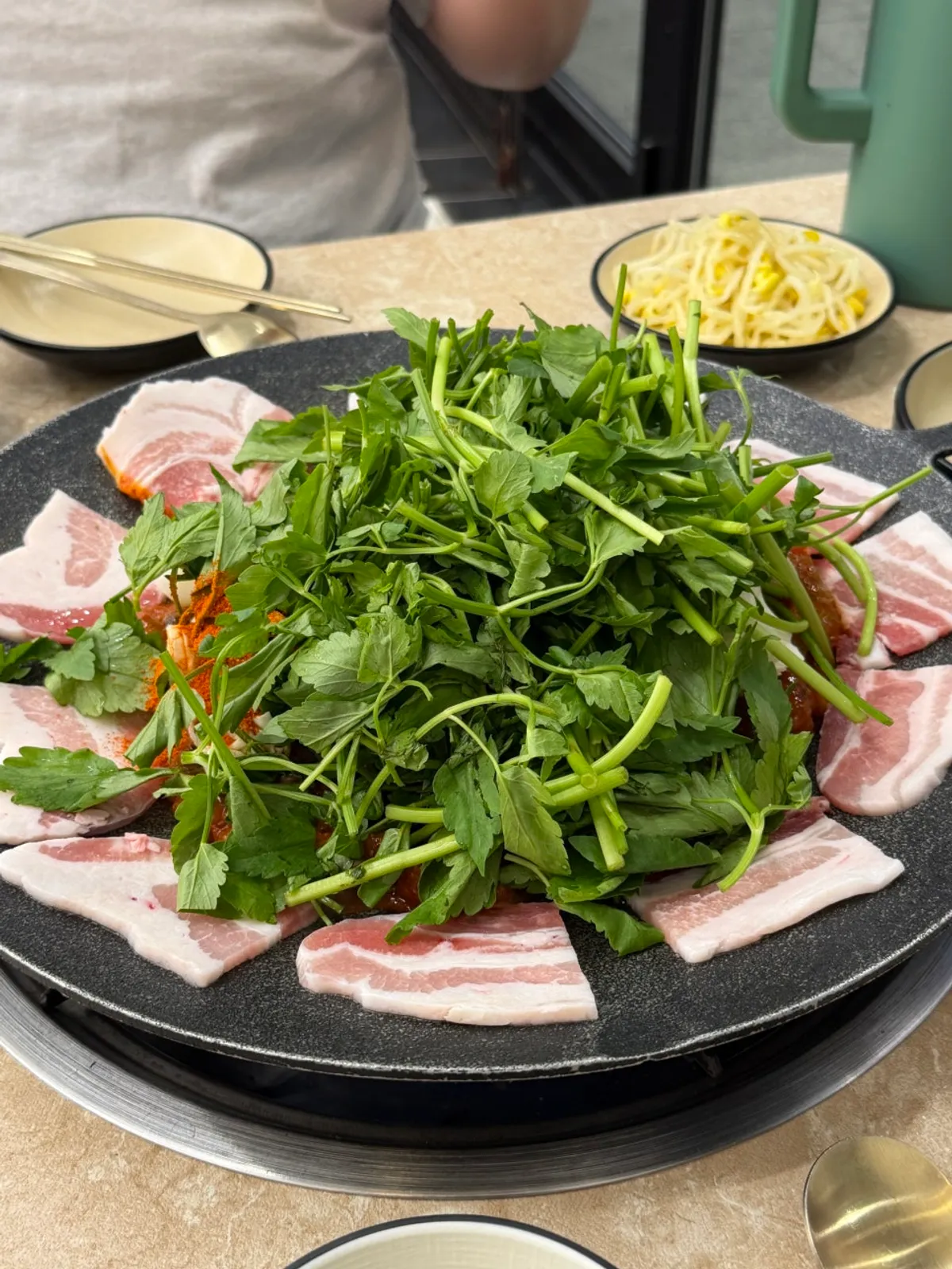 정이품쭈꾸미 광명1호점 철판쭈꾸미 상차림
