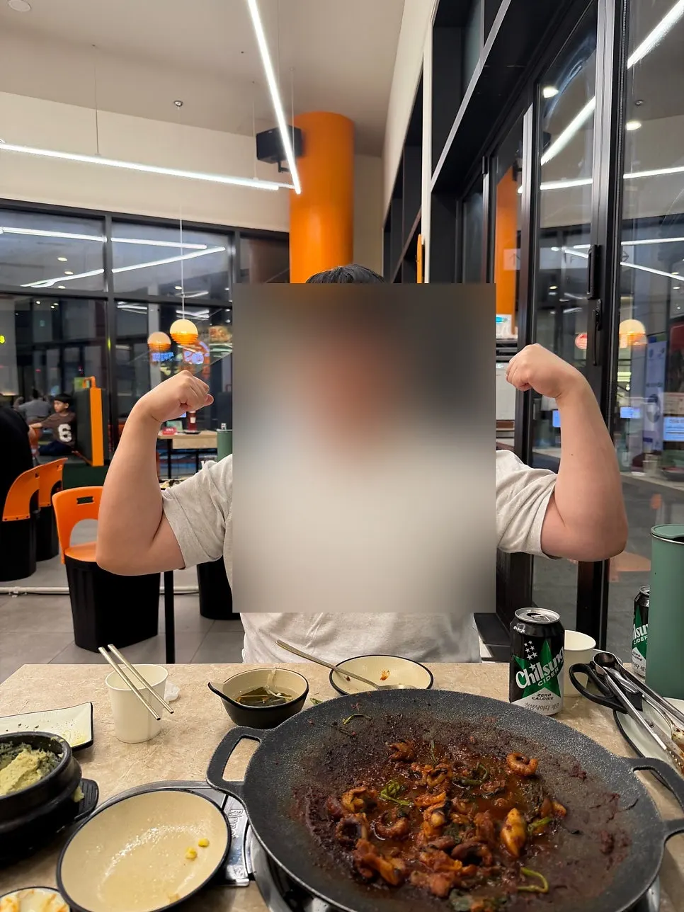 탱글하게 익은 쭈꾸미 한 점