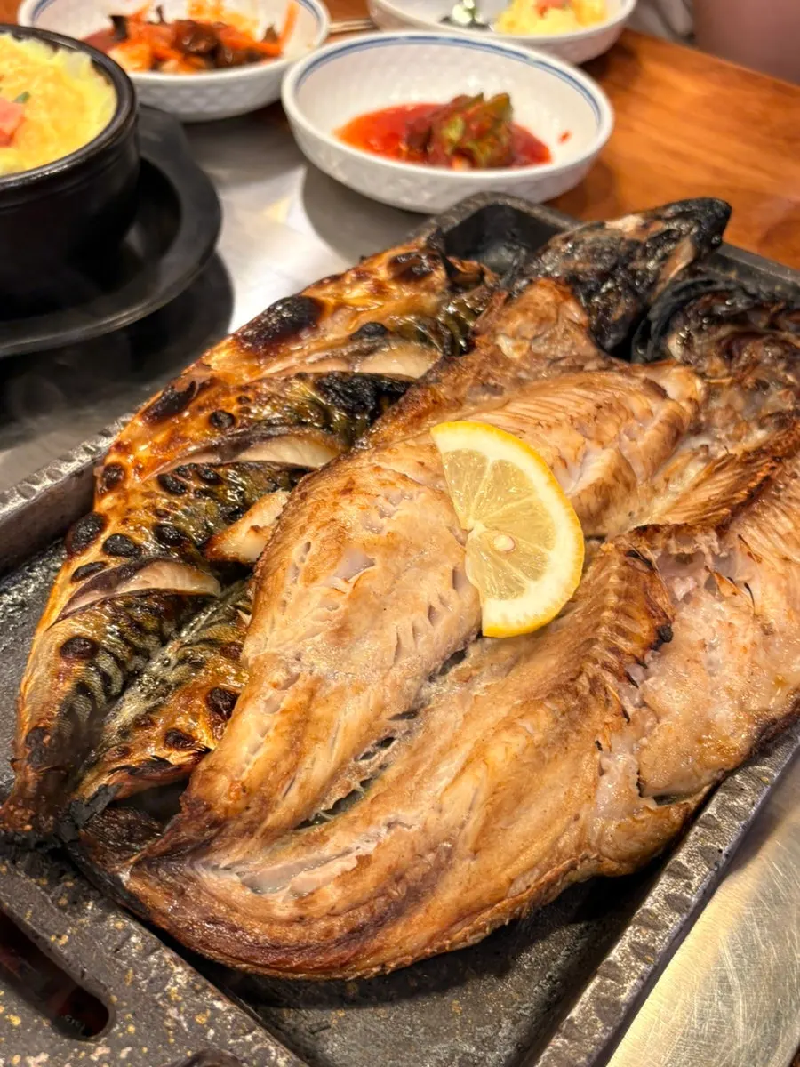 고등어와 임연수 생선구이