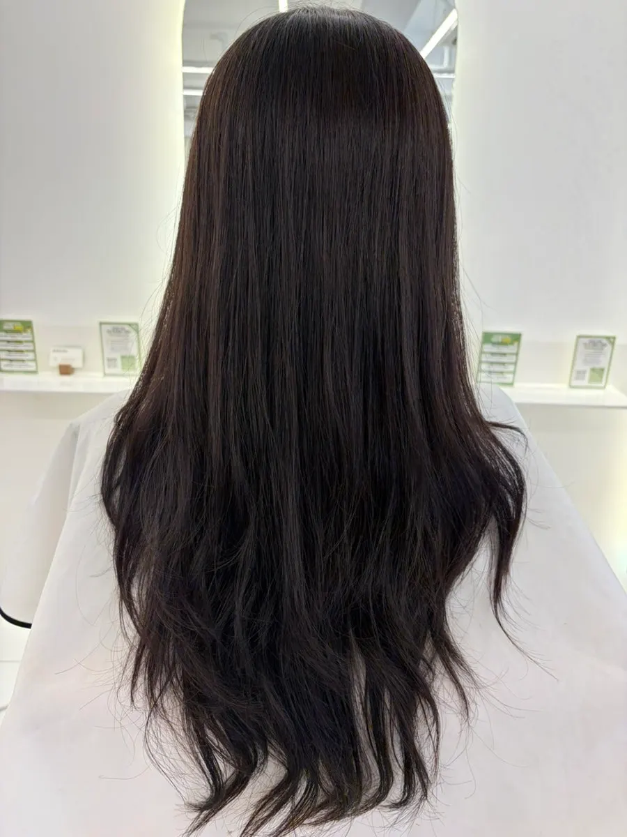 Hair condition during consultation before treatment