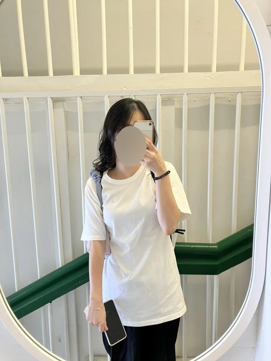 시술 마친 뒤 S컬 스타일링