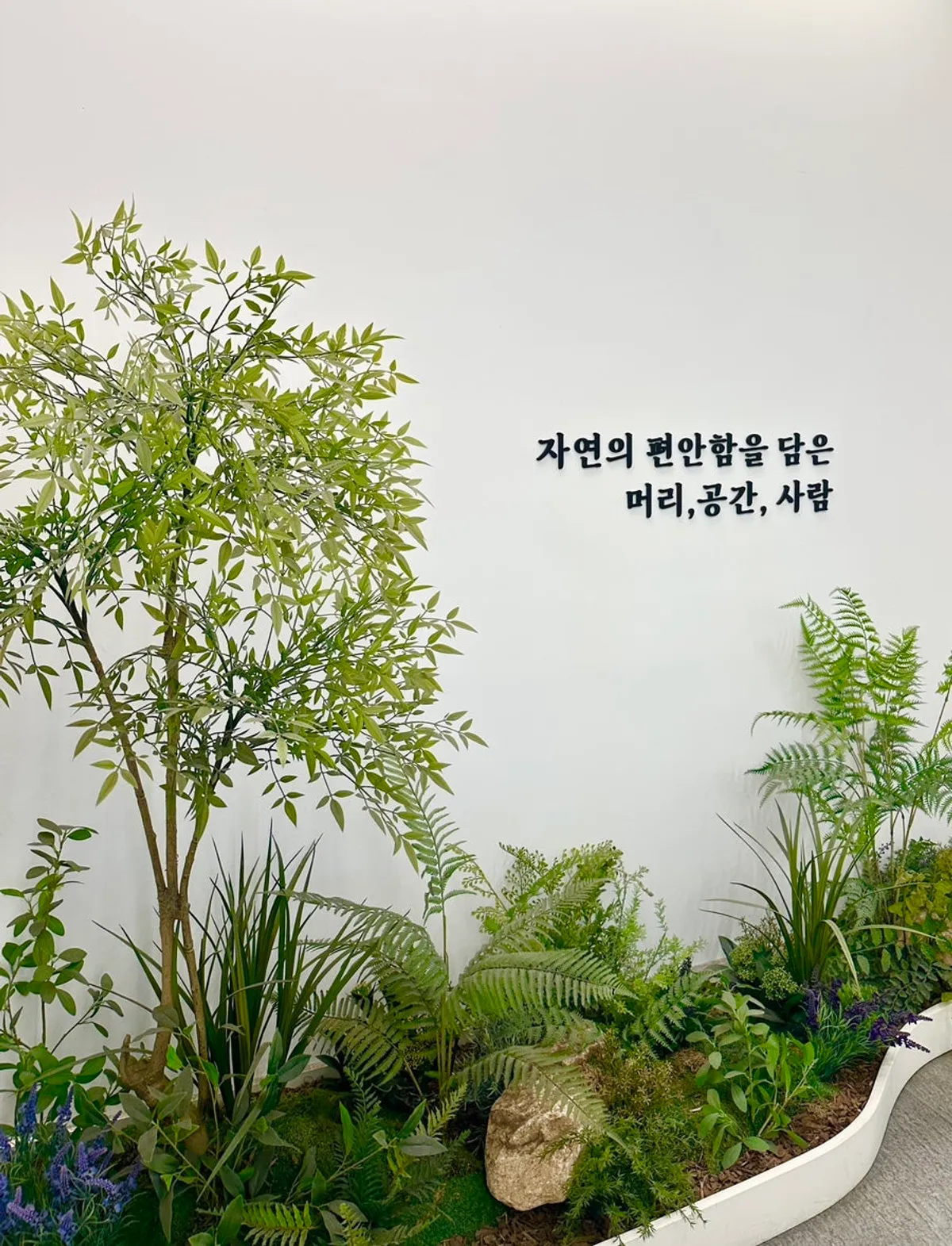블랙 전체염색을 마친 모발 상태
