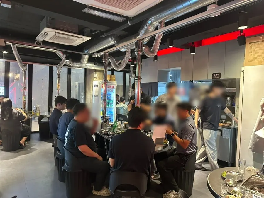 삼목집 광명사거리역점 방문 장면