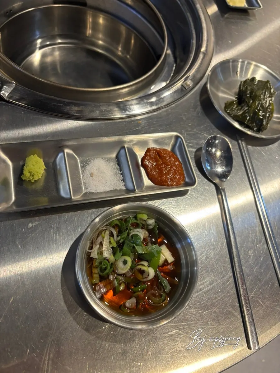 Side dishes and lettuce wraps set on the table