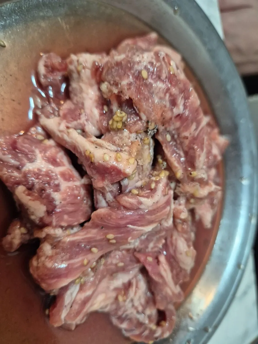 양념한 서서갈비 사진