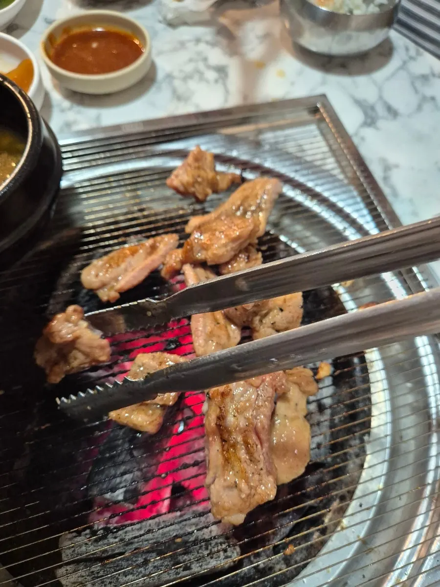 갈비 식사 메뉴 사진